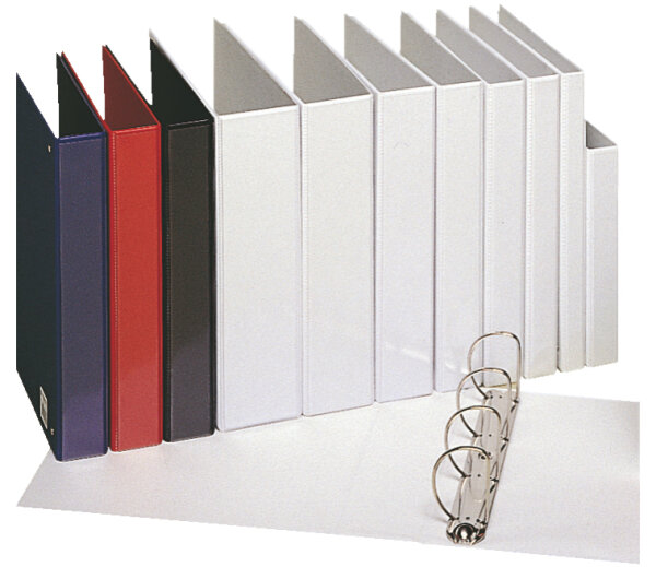 Esselte Präsentations-Ringbuch Essentials, A4, weiss, 4D-Ring