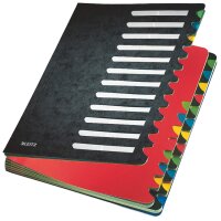 LEITZ Pultordner Deskorganizer Color, A4, 1-24 A-Z, blau