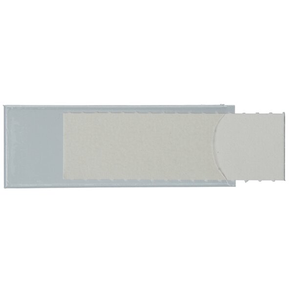 LEITZ Sichtfenster Uni-Schildchen, (B)53 x (H)19 mm, weiss