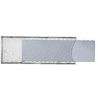 LEITZ Sichtfenster Uni-Schildchen, (B)53 x (H)19 mm, weiss