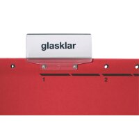 LEITZ Vollsichtreiter, PP, (B)60 x (H)33 mm, transparent