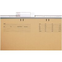 LEITZ Vollsichtreiter, Kunststoff, (B)60 mm, transparent