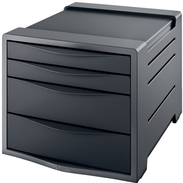 Esselte Module de classement Europost, 4 tiroirs, gris /noir