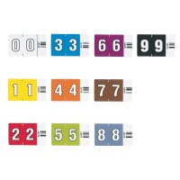 LEITZ Ziffernsignal Orgacolor "7", auf...