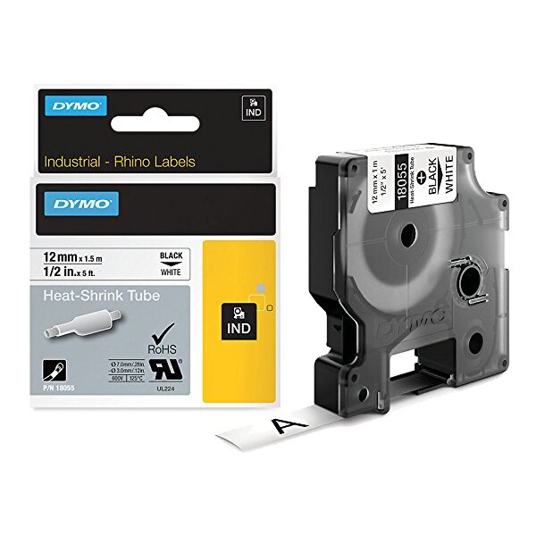 DYMO RHINO Etiquette industrielle thermorétractable