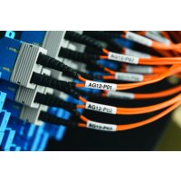 DYMO XTL Bande à lettrage vinyle, noir/blanc, 54...