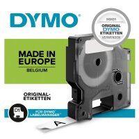 DYMO Ruban détiquette D1 blanc/noir,24 mm x 7 m