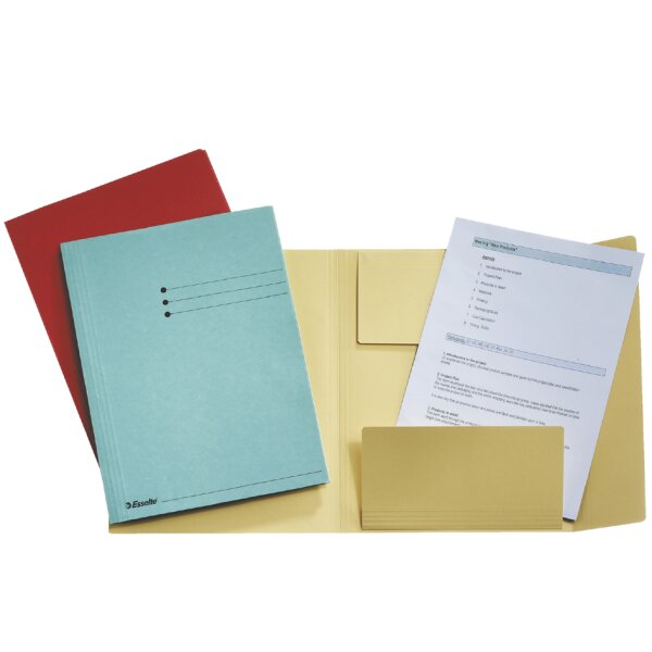 Esselte Jurismappe, DIN A4, Manilakarton, 275 g qm, chamois