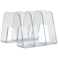 HAN Porte-revues SORTER, A4, 3 compartiments, transparent