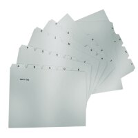 HAN Index alphabétique A-Z, PP, A6 paysage, 25...