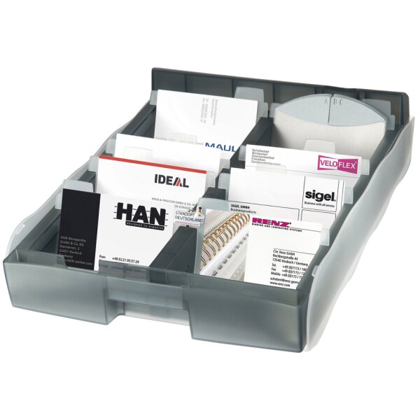 HAN Karteiregister A-Z f&uuml;r Lernkartei CROCO DUO, A8 quer