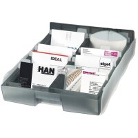 HAN Stützplatte für Lernkartei CROCO DUO, A8 quer