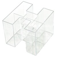 HAN Multipot à crayons BRAVO, 5 compartiments, blanc