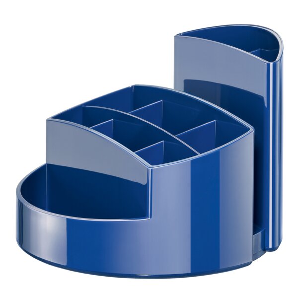 HAN Multipot &agrave; crayons RONDO, polystyr&egrave;ne, bleu