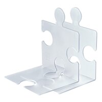 HAN Serre-livres PUZZLE, set de 2, vert translucide