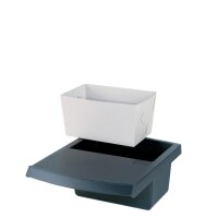 HAN Papierkorb LOGO-DRIVE, Polystyrol, 25 Liter, lichtgrau