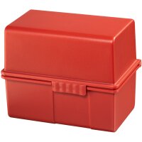 HAN Boîte à fiches, A8 paysage, plastique, noir