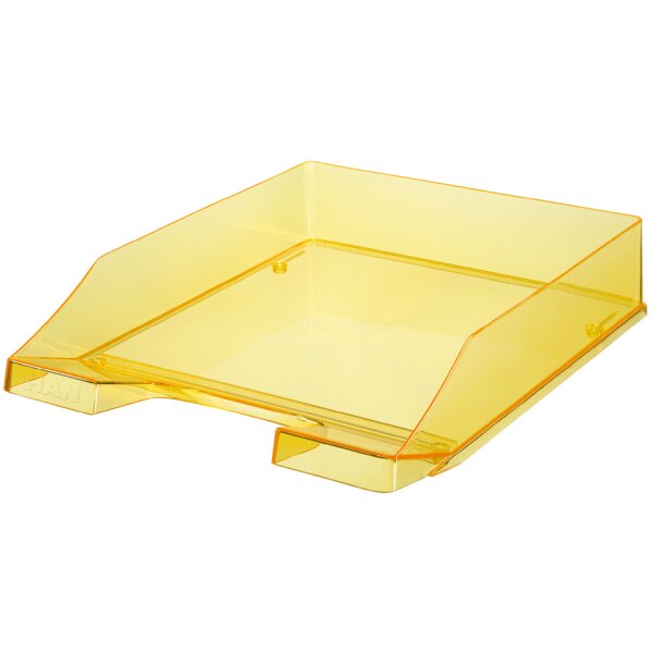 HAN Corbeille &agrave; courrier KLASSIK TRANSPARENT, A4, vert