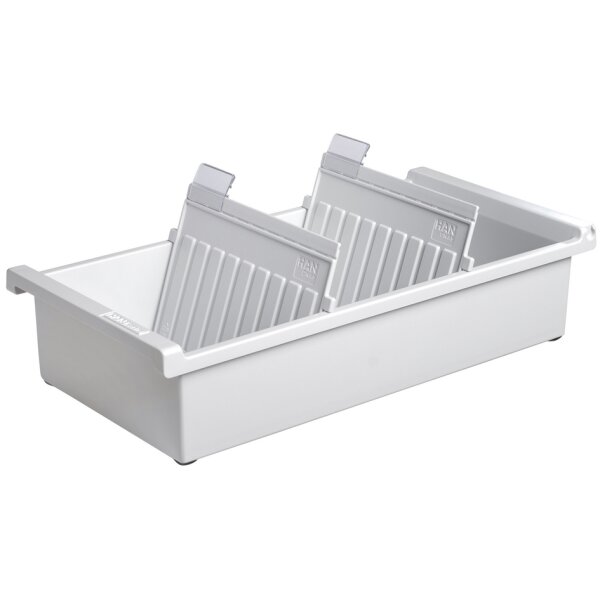 Papier Buro Schreibwaren Fur 1300 Karten Han Karteitrog A5 Quer Lichtgrau 955 0 11 Buro Schreibwaren Cur Ufl Edu