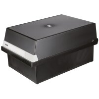 HAN Karteikasten für 1.300 Karten, A4 quer, lichtgrau