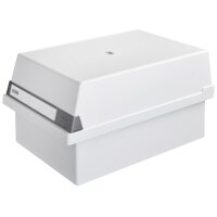 HAN Karteikasten für 1.300 Karten, A5 quer, lichtgrau