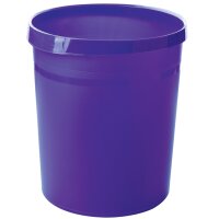 HAN Papierkorb GRIP TREND COLOURS, PP, 18 Liter, lemon