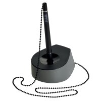 HAN Porte-stylo à bille SALSA, gris foncé /...