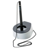 HAN Porte-stylo à bille SALSA, gris foncé /...