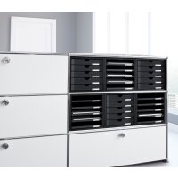 HAN Module de classement CONTUR, 5 tiroirs, gris...