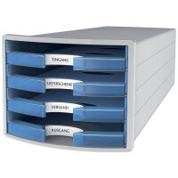 HAN Module de rangement IMPULS 2.0, 4 tiroirs ouverts, noir