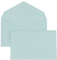 GPV Briefumschläge, 90 x 140 mm, blau, ungummiert