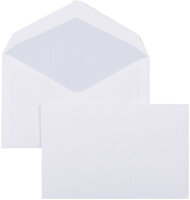 GPV Briefumschläge, 140 x 90 mm, weiss, nicht gummiert