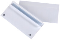 GPV Enveloppes, DL 110 x 220 mm, sans fenêtre, blanc