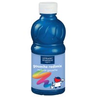 LEFRANC BOURGEOIS Gouache liquide 250 ml, bleu primaire