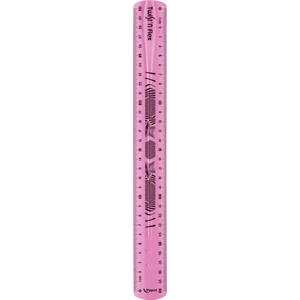 Maped Règle plate Twistn Flex, 300 mm, incassable, flexible