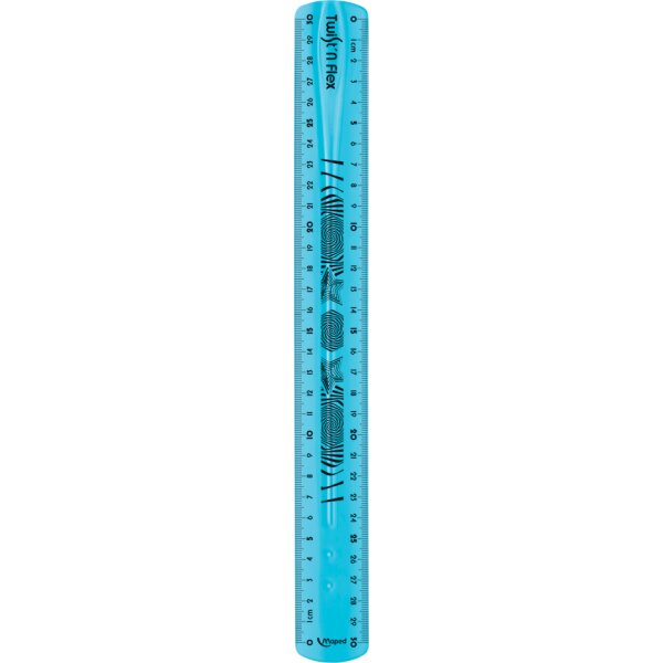 Maped Règle plate Twistn Flex, 300 mm, incassable, flexible