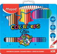 Maped Crayon de couleur triangulaire COLORPEPS,...