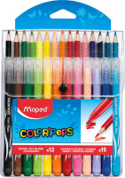 Maped Multi-pack de crayons de couleur et feutres COLORPEPS