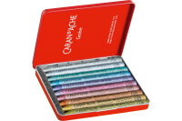 CARAN DACHE Crayons de cire Neocolor 1 7004.310 10 couleurs box métal
