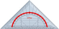 Maped Geometriedreieck Technic, Hypotenuse: 160 mm