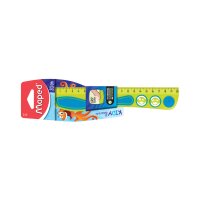 Maped Règle plate Kidy Grip, 200 mm, en plastique