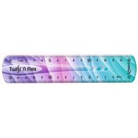 Maped Flachlineal Twistn Flex DECOR, 200 mm, unzerbrechlich