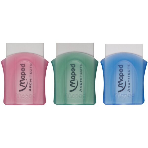 Maped Gomme en plastique Architecte, blanc