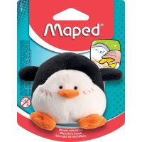 Maped Eponge pour tableau peluche Pinguin, noir/blanc