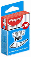 Maped Craie pour tableau WHITEPEPS, rond, blanc