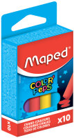 Maped Wandtafelkreide COLORPEPS, rund, farbig sortiert