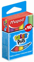 Maped Craie pour tableau COLORPEPS, rond, assorti