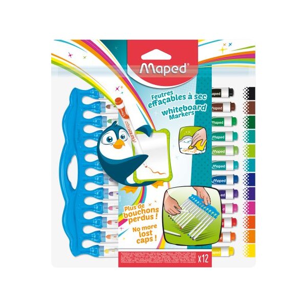 Maped Whiteboard-Marker MarkerPeps Innovation, 12er Set