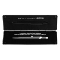 CARAN DACHE Stylo à bille 849 Original 849.069 aluminium, avec boite métal