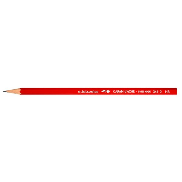 CARAN DACHE Schulbleistift Edelweiss HB 341.372 4 Stück Blister